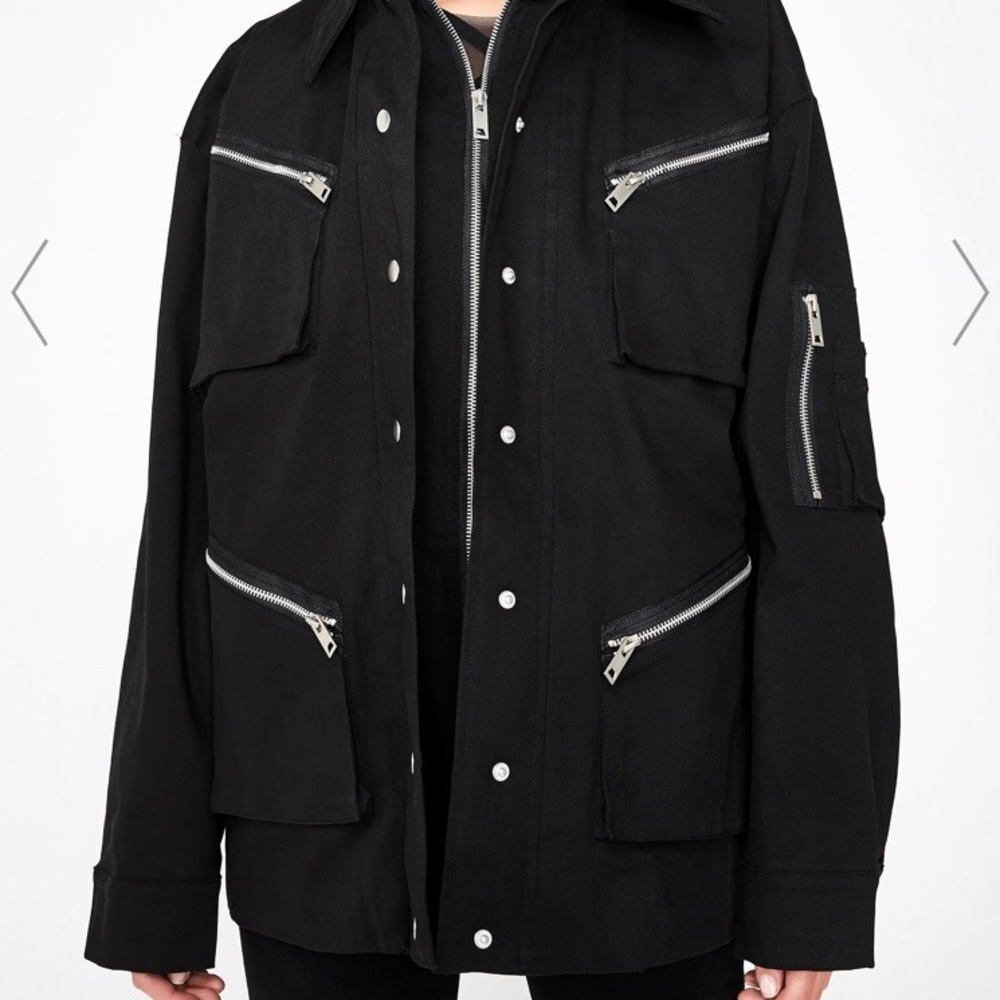 I.AM.GIA Elevara Black Cargo Jacket